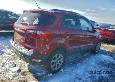 2019 Ford Ecosport Se z USA, uszkodzony, nr VIN MAJ3S2GE4KC298371